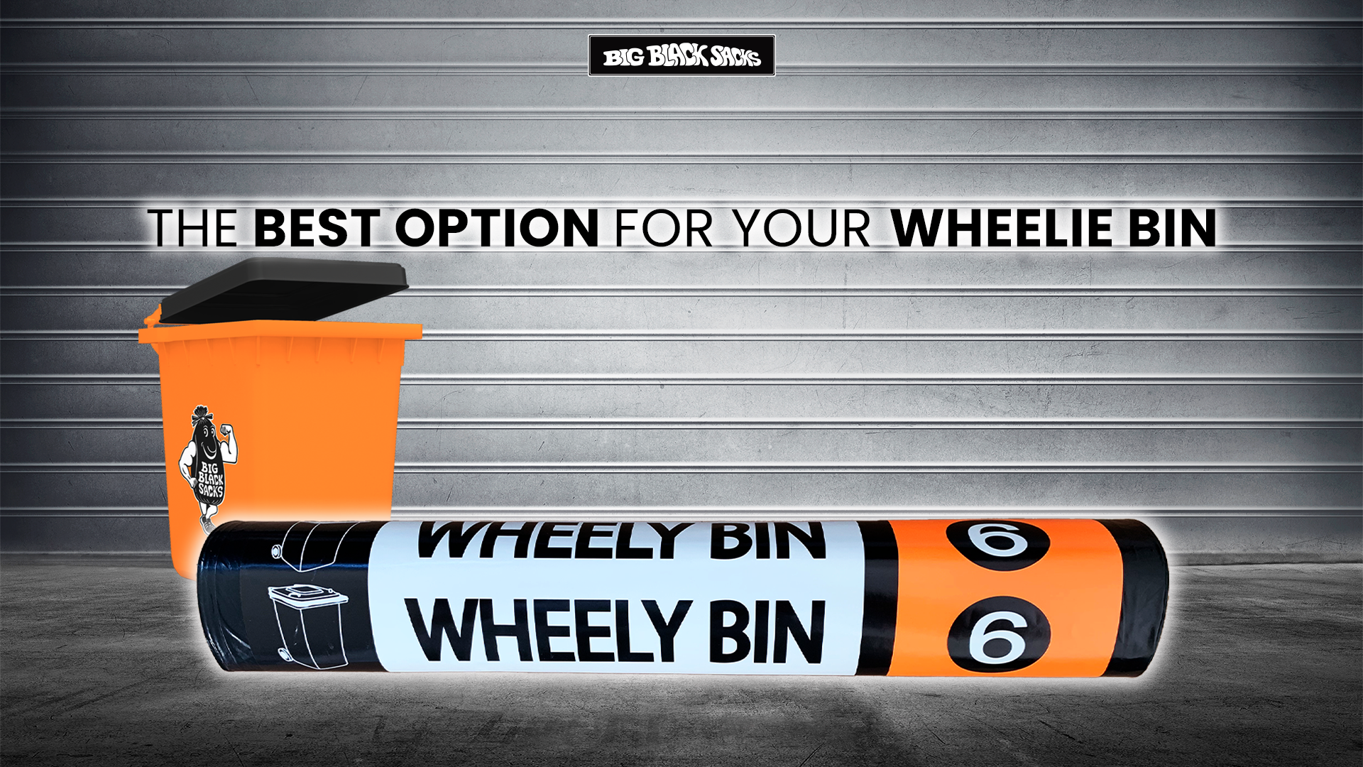 Big Black Sacks Wheely Bin rubbish sacks